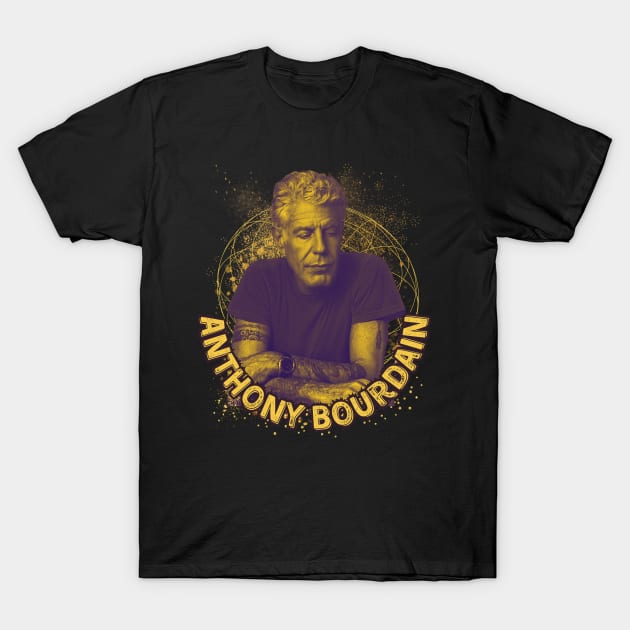 Anthony bourdain T-Shirt by Apleeexx